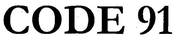 Code 91 Device mark 3387360 Trademark