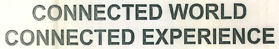 Connected World Connected Experience Device mark 3470722 Trademark