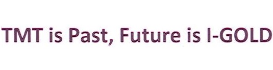 Tmt Is Past Future Is I – Gold Device mark 3419032 Trademark