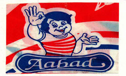Aabad With Device Of Picture Of Boy Device mark 3418710 Trademark