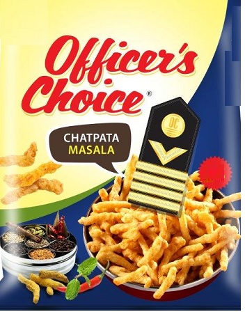 Officer's Choice Chatpata Masala Device mark 3434147 Trademark