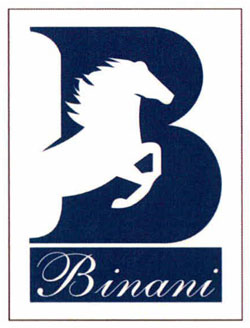 Binani With Device Of Horse With B Logo Device mark 3450205 Trademark