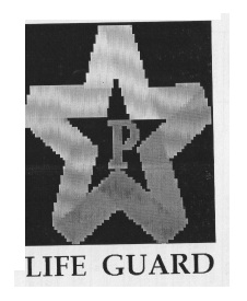 P Life Guard (with Device) Device mark 3465305 Trademark