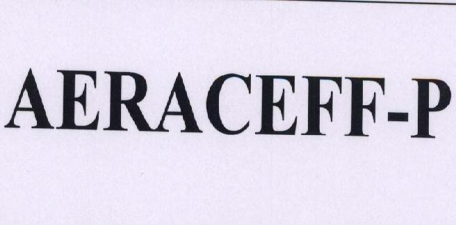 Aeraceff-p Device mark 1501339 Trademark