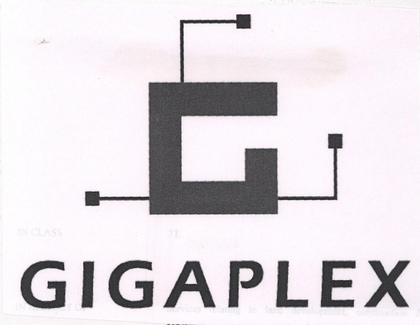 G Gigaplex (logo) Device mark 1508756 Trademark