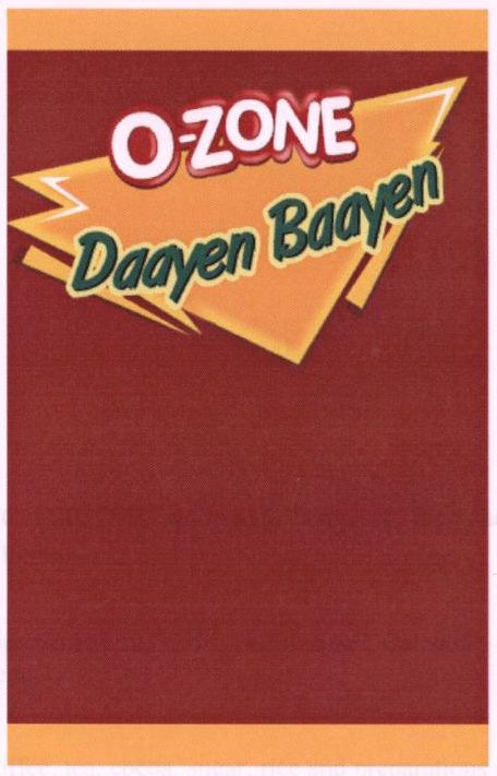 O-zone Daayen Baayen Device mark 1512403 Trademark