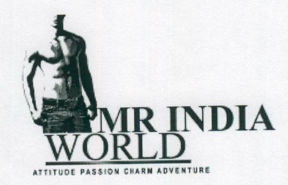 Mr India World (device Of Man) Device mark 1520413 Trademark