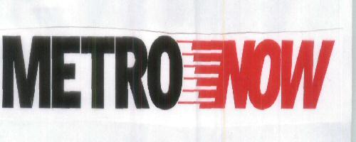 Metro Now (lable) Device mark 1528685 Trademark