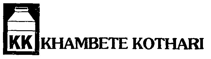 Khambete Kothari (device Of Botal) Device mark 1528831 Trademark