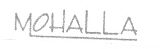 Mohalla (device Of House) Device mark 1558814 Trademark