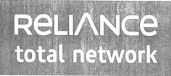 Reliance Total Network (special Form Writing) Device mark 1554794 Trademark