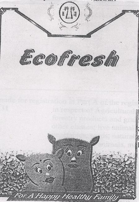 Ecofresh With Device Device mark 1554962 Trademark