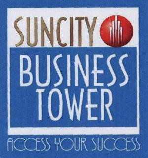 Suncity Business Tower (label) Device mark 1558899 Trademark