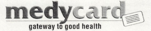 Medycard (logo) Device mark 1555170 Trademark