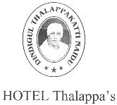 Hotel Thalappa's Device mark 1571028 Trademark