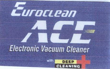 Euroclean Ace (label) Device mark 1558450 Trademark