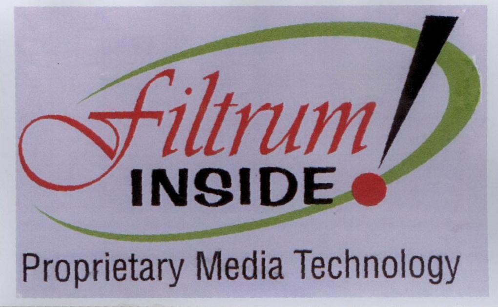 Filtrum Inside Proprietary Media Tehnology (label) Device mark 1570353 Trademark