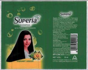 Superia Shampoo Device mark 1589472 Trademark