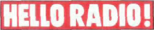 Hello Radio! Device mark 1588562 Trademark