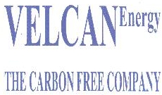 Velcan Energy The Carbon Free Company (label) Device mark 1559481 Trademark