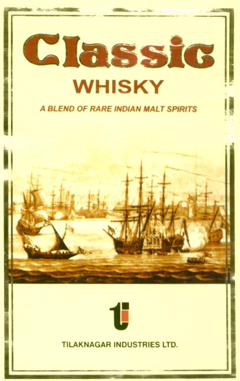 Classic Whisky (device Of Ships) Device mark 1601904 Trademark