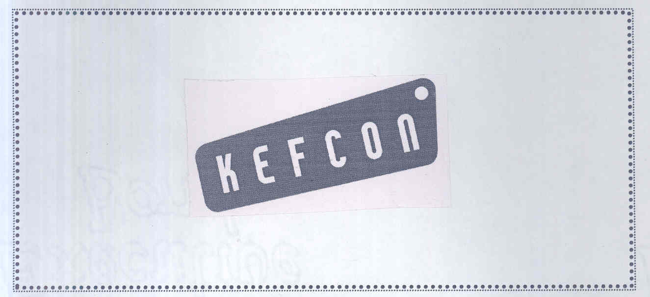 Kefcon (logo) Device mark 1613398 Trademark