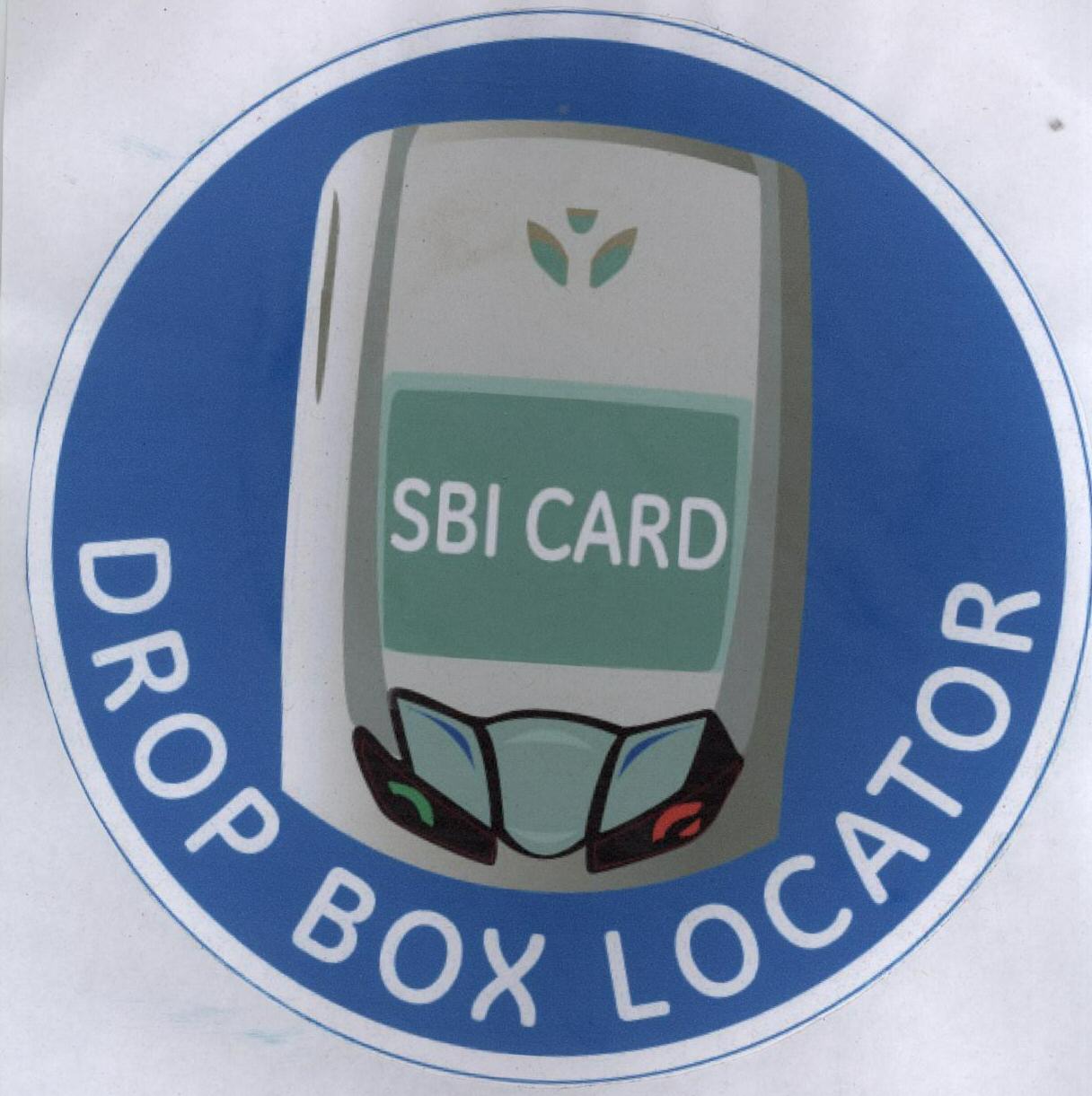 Sbi Card Drop Box Locator (device Of Mobail) Device mark 1593003 Trademark