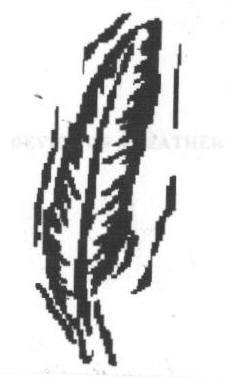Device Of Feather (label) Device mark 1634008 Trademark