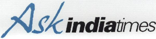 Ask Indiatimes With Label Device mark 1656749 Trademark