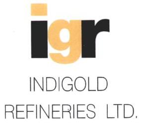 Igr Indigold Refineries Ltd. (label) Device mark 1658705 Trademark