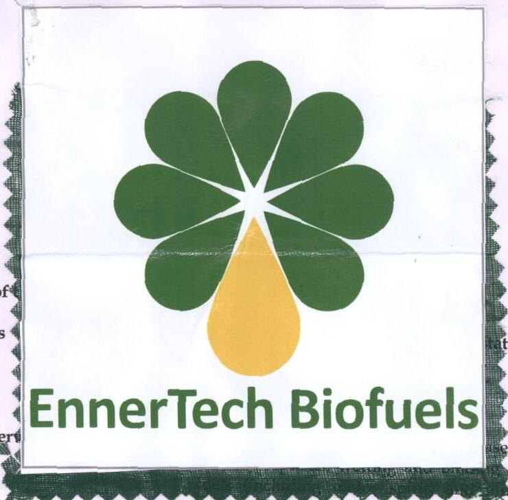 Ennertech Biofuels (label) Device mark 1658724 Trademark