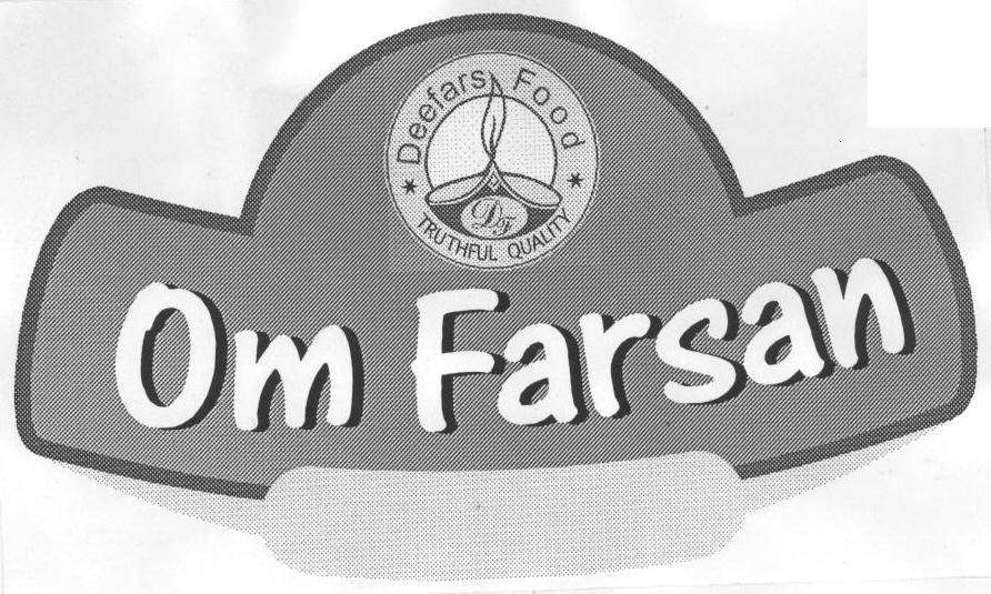 Om Farsan (device) Device mark 1652217 Trademark