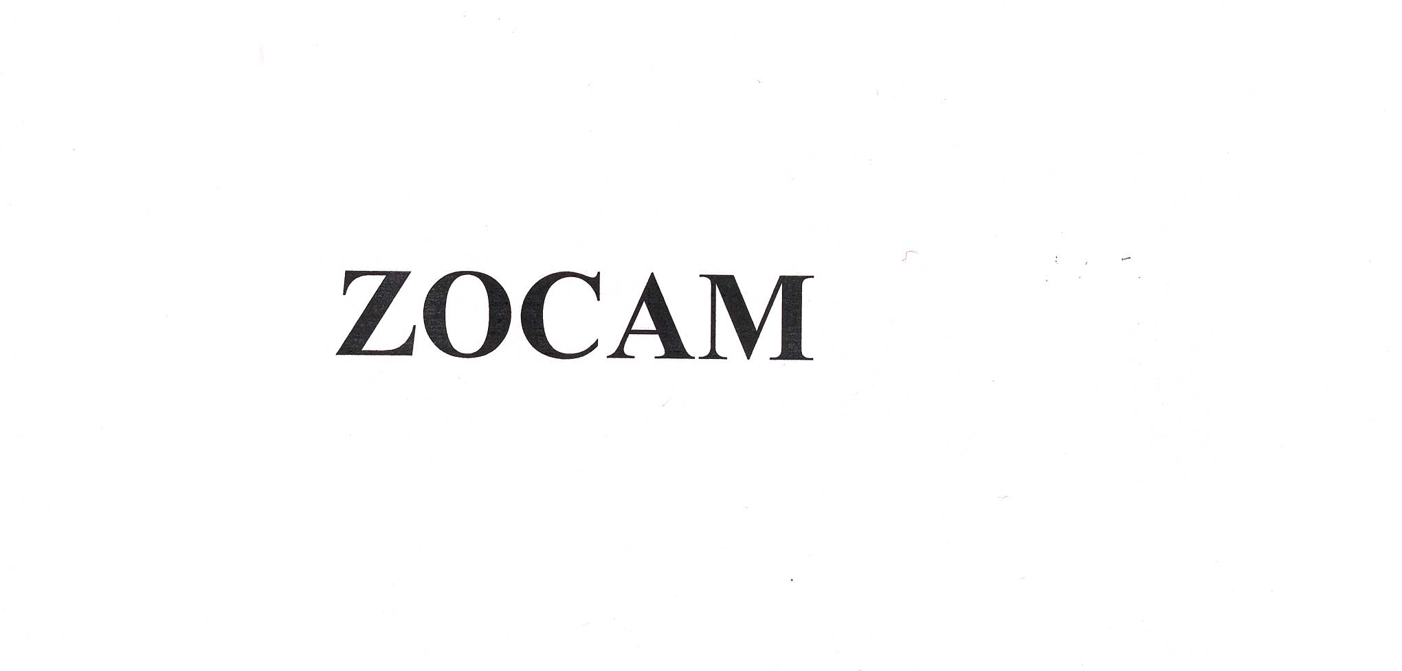 Zocam Device mark 1664881 Trademark