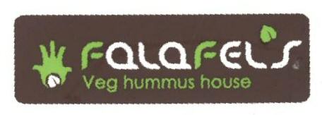 Falafels (label) Device mark 1666274 Trademark