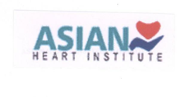 Asian Heart Institute (label) Device mark 1681789 Trademark
