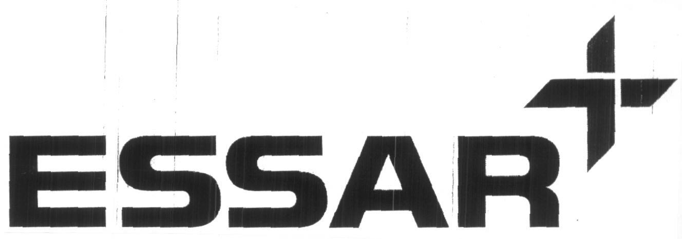 Essar (device Of Heavy Character) Device mark 1608523 Trademark
