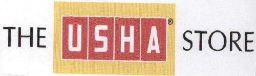The Usha Store With Label Device mark 1689676 Trademark