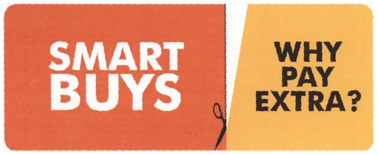 Smart Buys (label) Device mark 1659281 Trademark