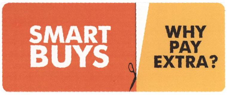 Smart Buys (label) Device mark 1659299 Trademark