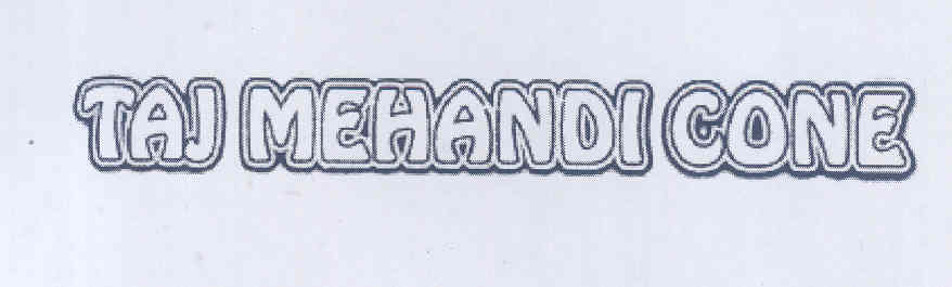 Taj Mehandi Cone Device mark 1696933 Trademark