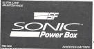 Sf Sonic Power Box (dev) (label) Device mark 1705019 Trademark