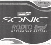 Sf Sonic Rodeo (dev) (label) Device mark 1705021 Trademark