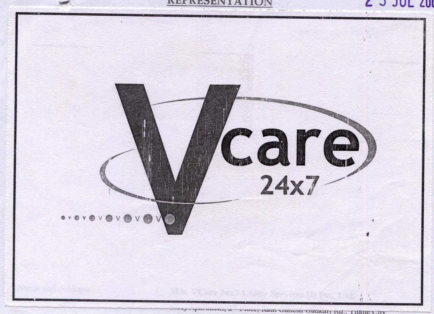 V Care (label) Device mark 1714559 Trademark