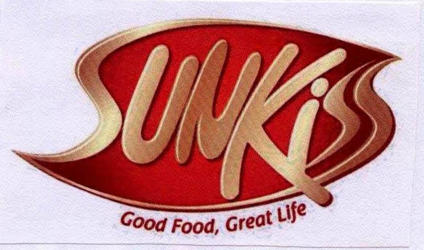 Sunkiss (label) Device mark 1714412 Trademark