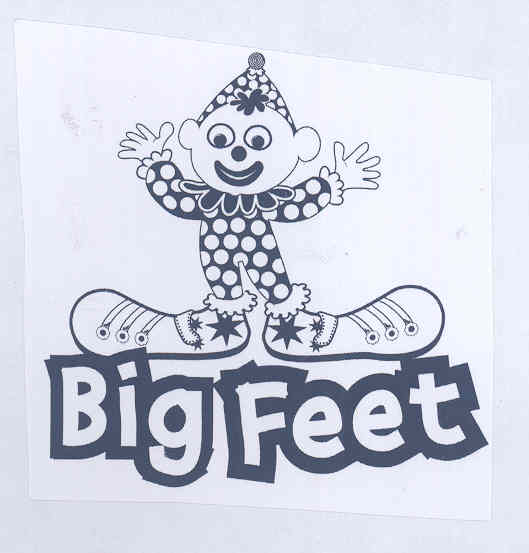 Big Feet (logo) Device mark 1691625 Trademark