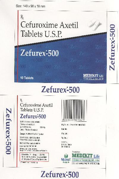 Zefurex- 500 With Label Device mark 1690336 Trademark
