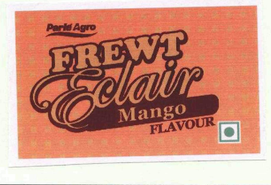Frewt Eclair (label) Device mark 1728968 Trademark