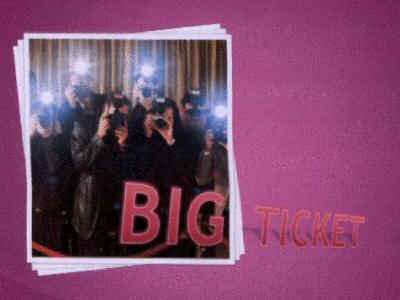 Big Ticket With Device. Device mark 1637504 Trademark