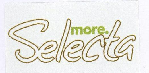 More. Selecta (logo) Device mark 1639670 Trademark