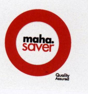 Maha.saver (label) Device mark 1639695 Trademark